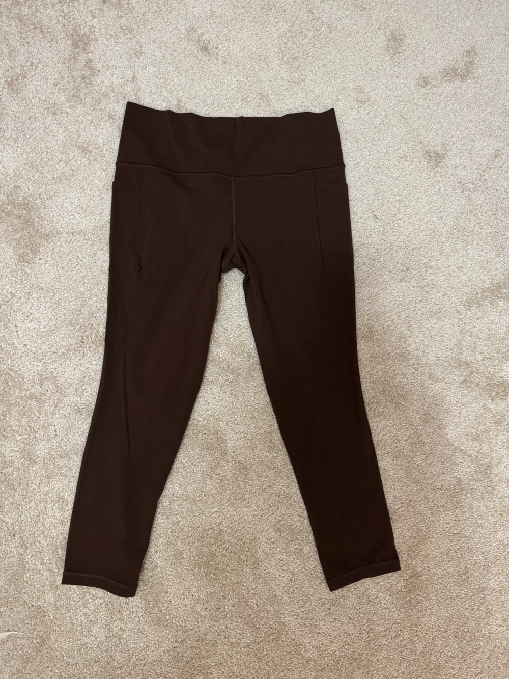 Athleta Brown High-Waist Active Leggings